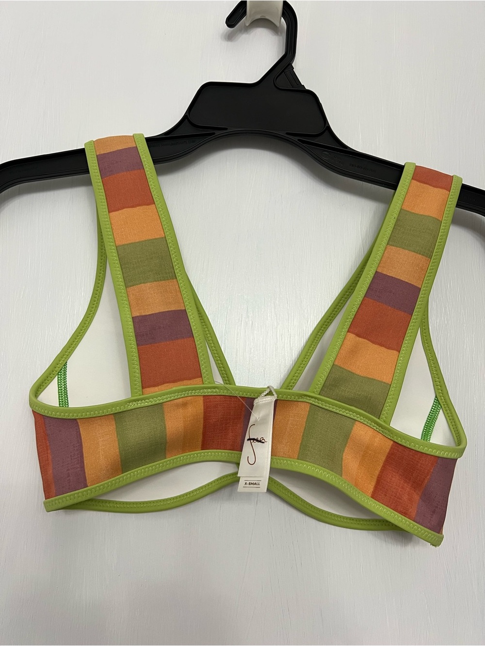 Seea Striped Darla Bikini Top - Picture 4 of 9